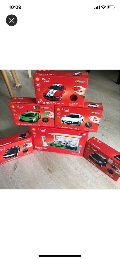 Brand New Shell sports car puzzle full set, Hobbies & Toys, Toys