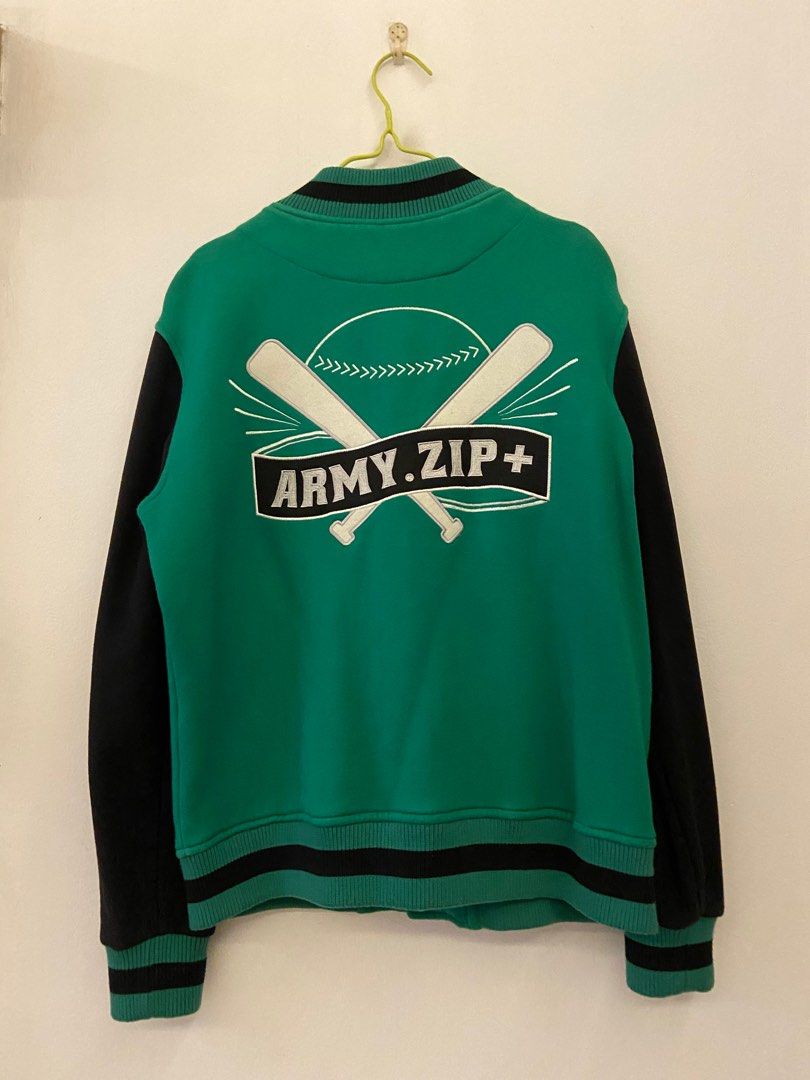 Moletom sales army zip