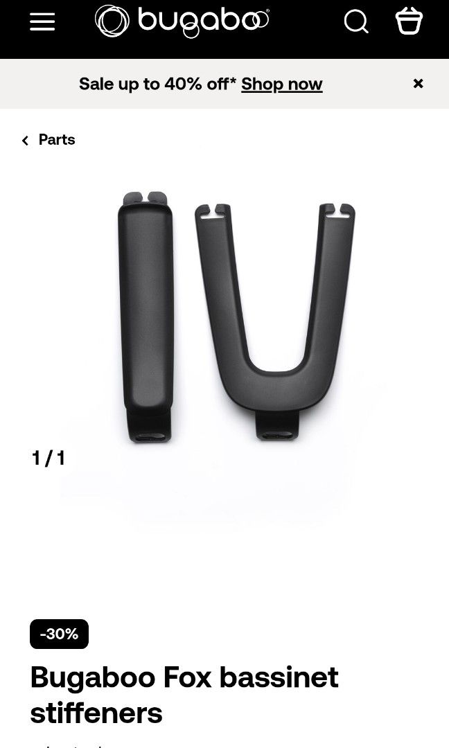 Bugaboo fox bassinet stiffener top
