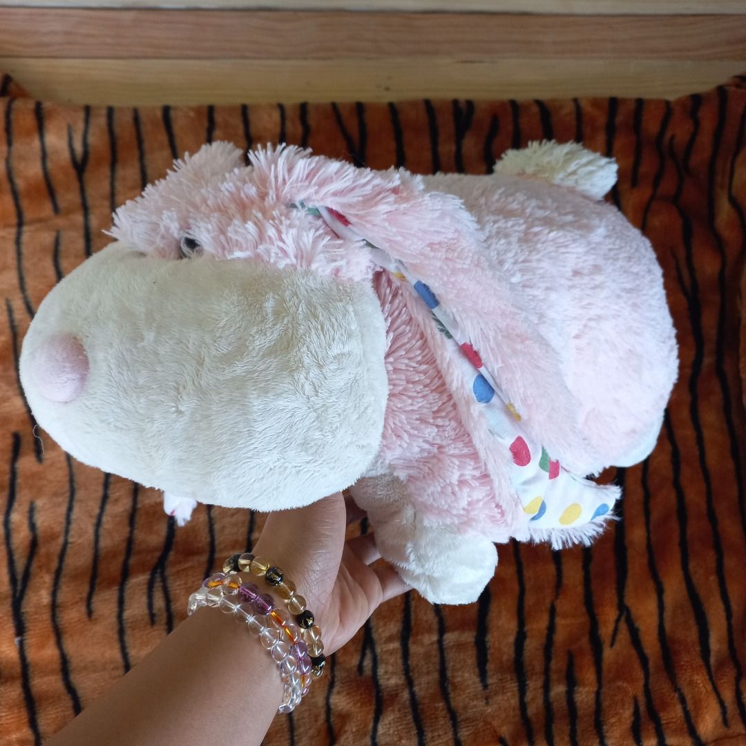 Bunny pillow pet top
