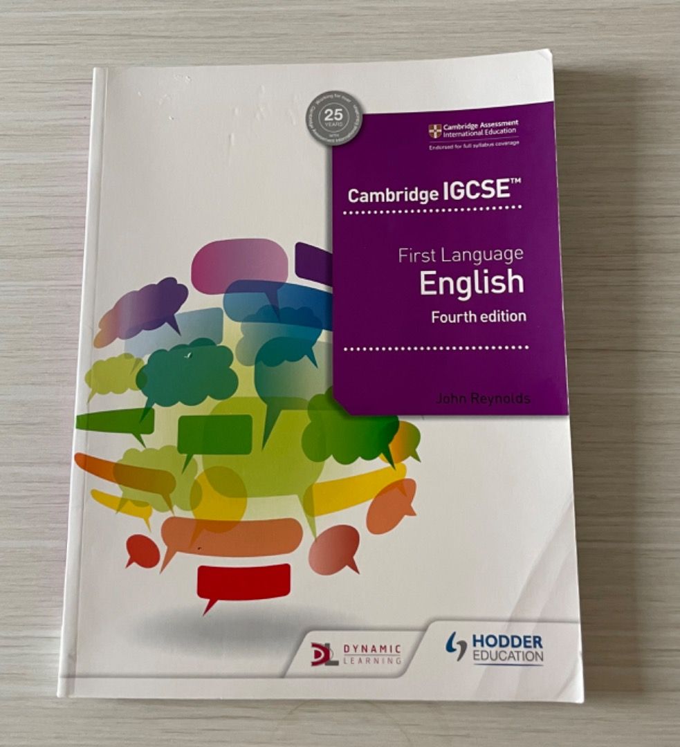 Cambridge IGCSE first language English, 興趣及遊戲, 書本 & 文具, 教科書 - Carousell