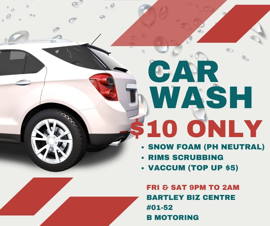 Car Wash Late Night, Car Accessories, Car & Services on Carousell