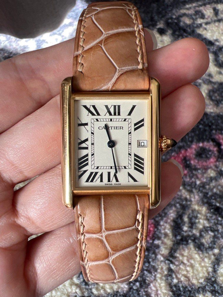 Cartier Louis Tank, Luxury, Watches on Carousell