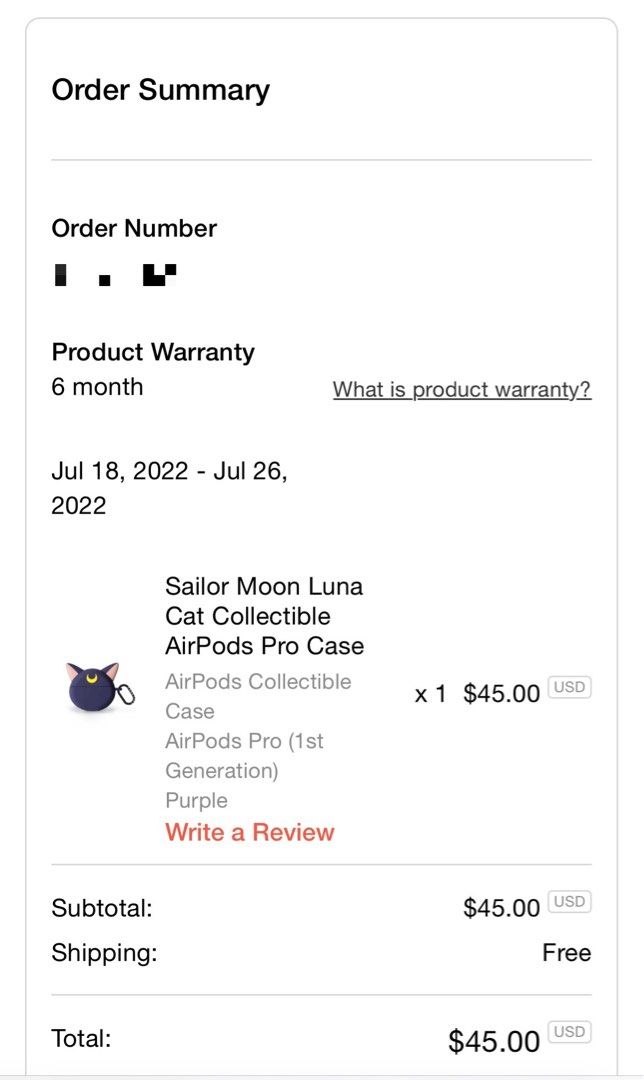 Étui Casetify Pour AirPods Pro – Sailor Moon Crystal Star – Coque Brillante Collection – Rose