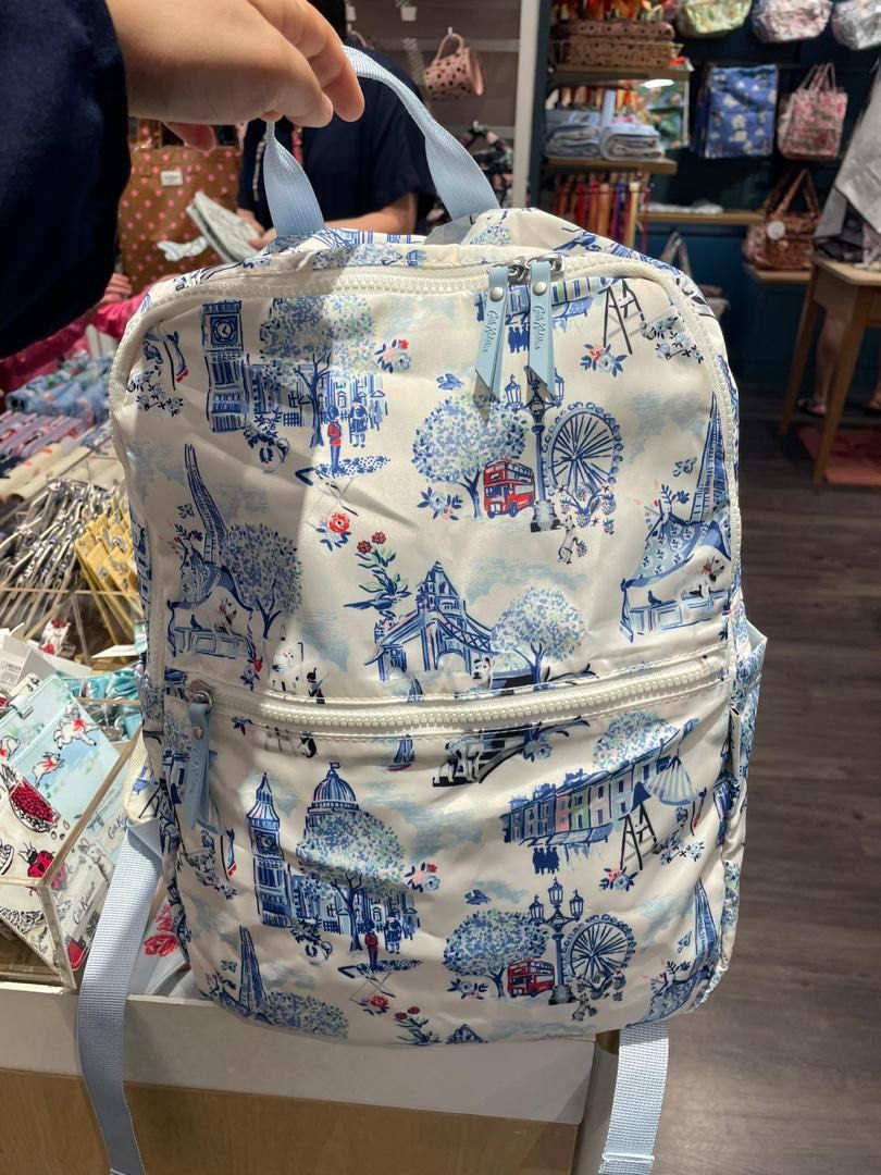 Cath Kidston Foldaway Backpack, Women's Fashion, Bags & Wallets