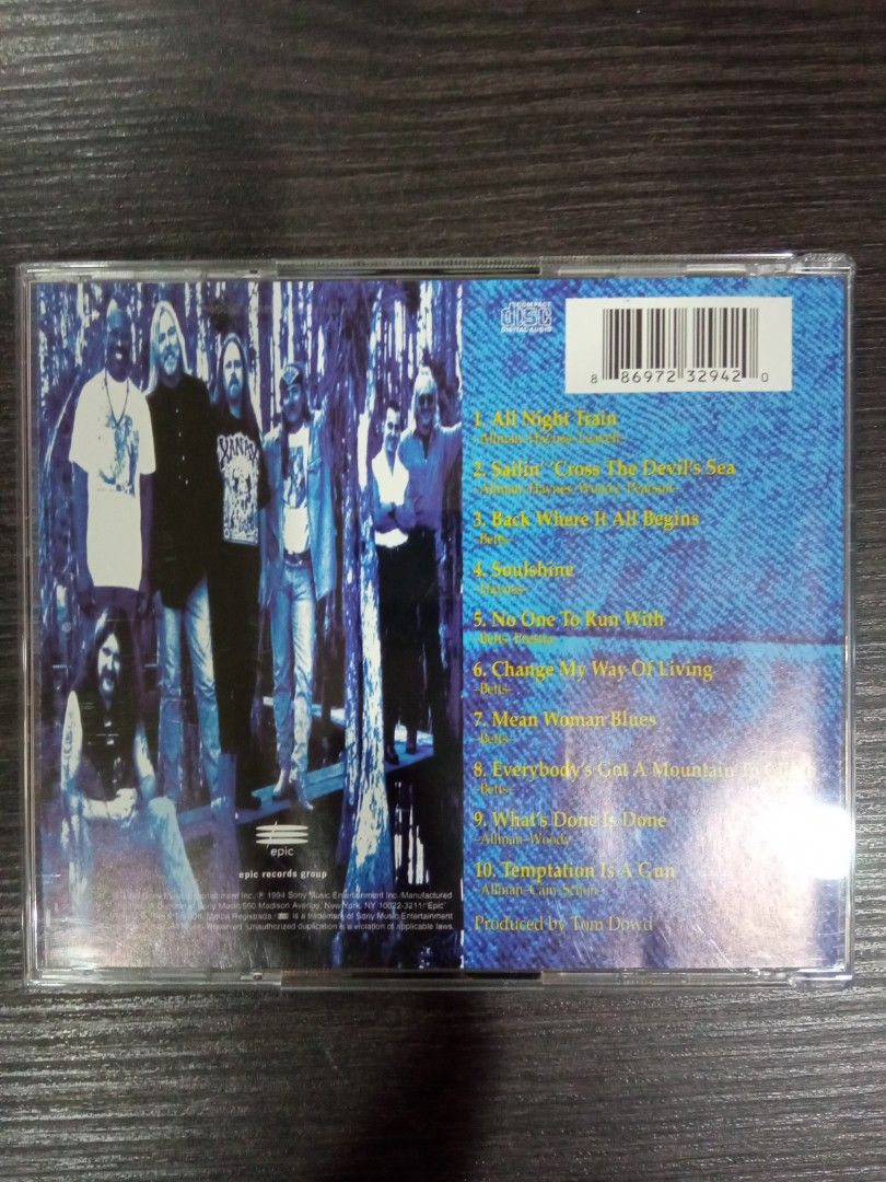 Cd allman brothers where it all begins hobbies toys music media