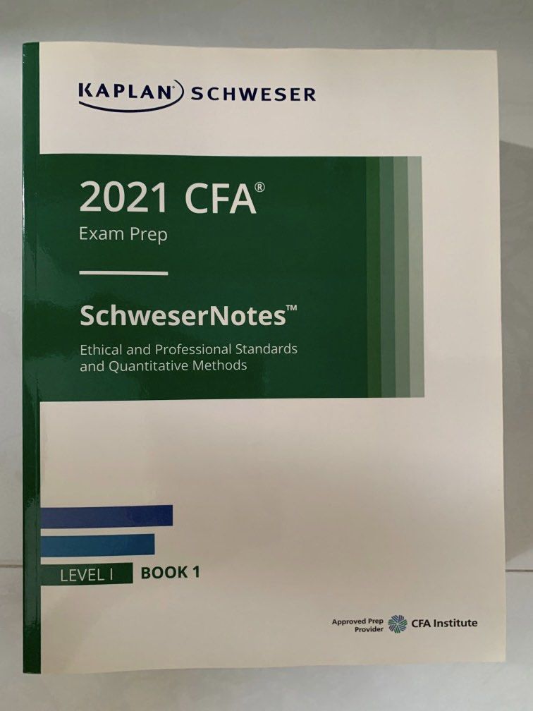 2021 CFA Level 1 テキスト Book1〜5タック