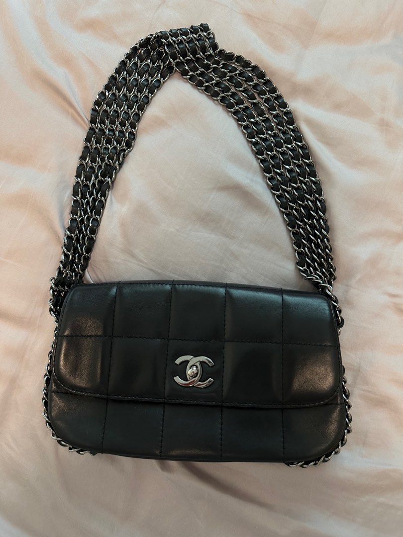 Chanel Vintage bag multi Chain, Luxury, Bags & Wallets on Carousell