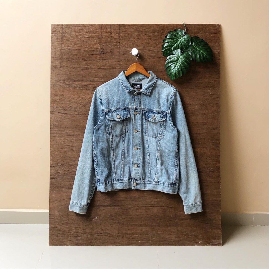 Cheap monday oversized denim jacket hot sale