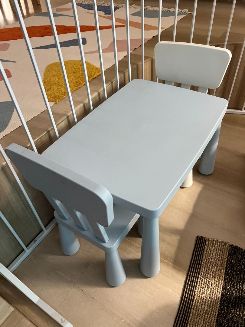 Children table and chairs, Babies & Kids, Baby Nursery & Kids Furniture