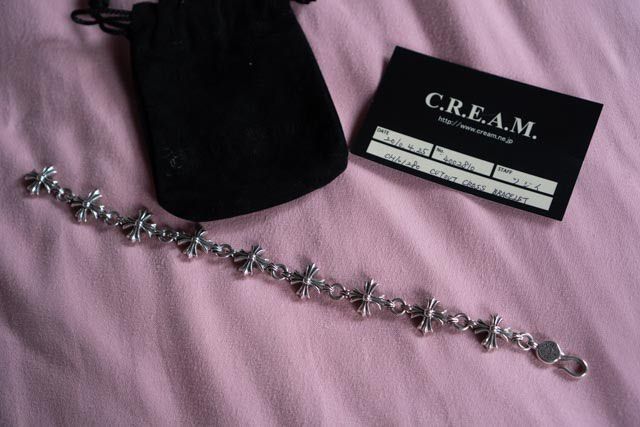 Chrome hearts Cut out cross bracelet Luxury Accessories on Carousell