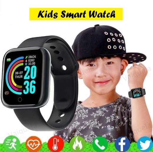 Clearance Sales Kids Bluetooth Smart Watch Sports Band Fitness Tracker for Boys Girls Children Gift