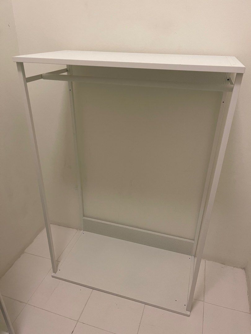 Clothes Rack with shelf ikea, Furniture & Home Living, Furniture