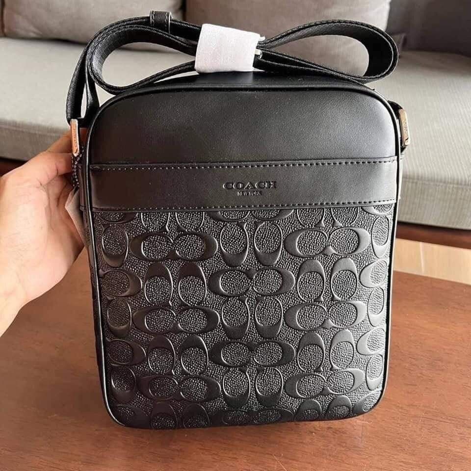 COACH MEN CHARLES FLIGHT BAG IN SIGNATURE LEATHER Men s Fashion