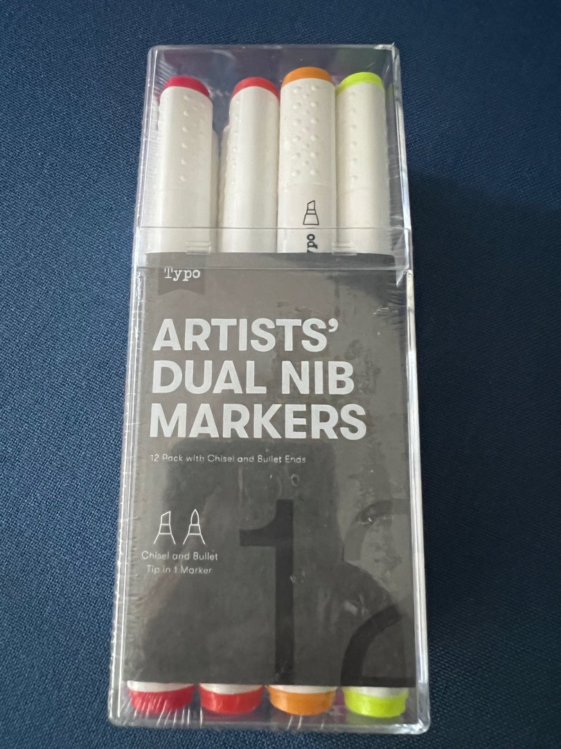 Artists Dual Nib Marker 12Pk
