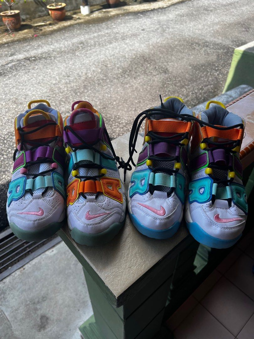 COMBO NIKE UPTEMPO MULTICOLOR Men s Fashion Footwear Sneakers