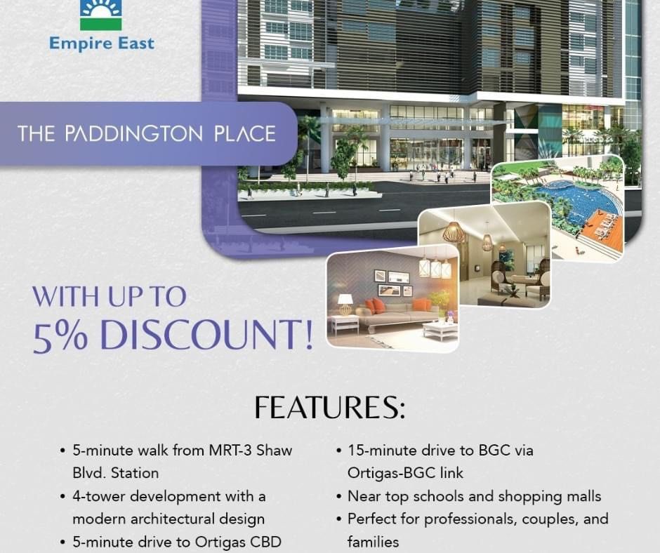 CONDO 1BR STUDIO SHAW RENT TO OWN MANDALUYONG ORTIGAS PASIG BGC TAGUIG