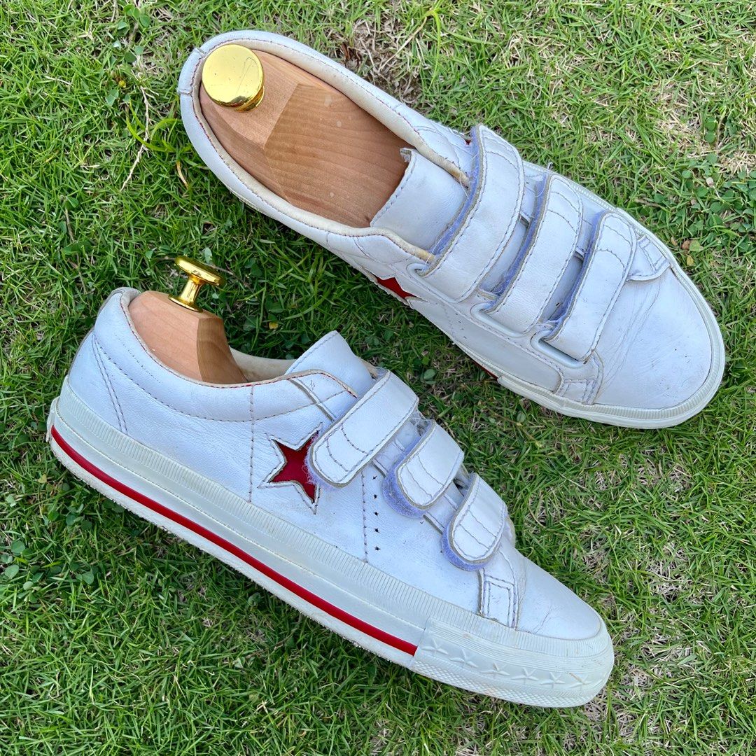 Converse clearance velcro leather