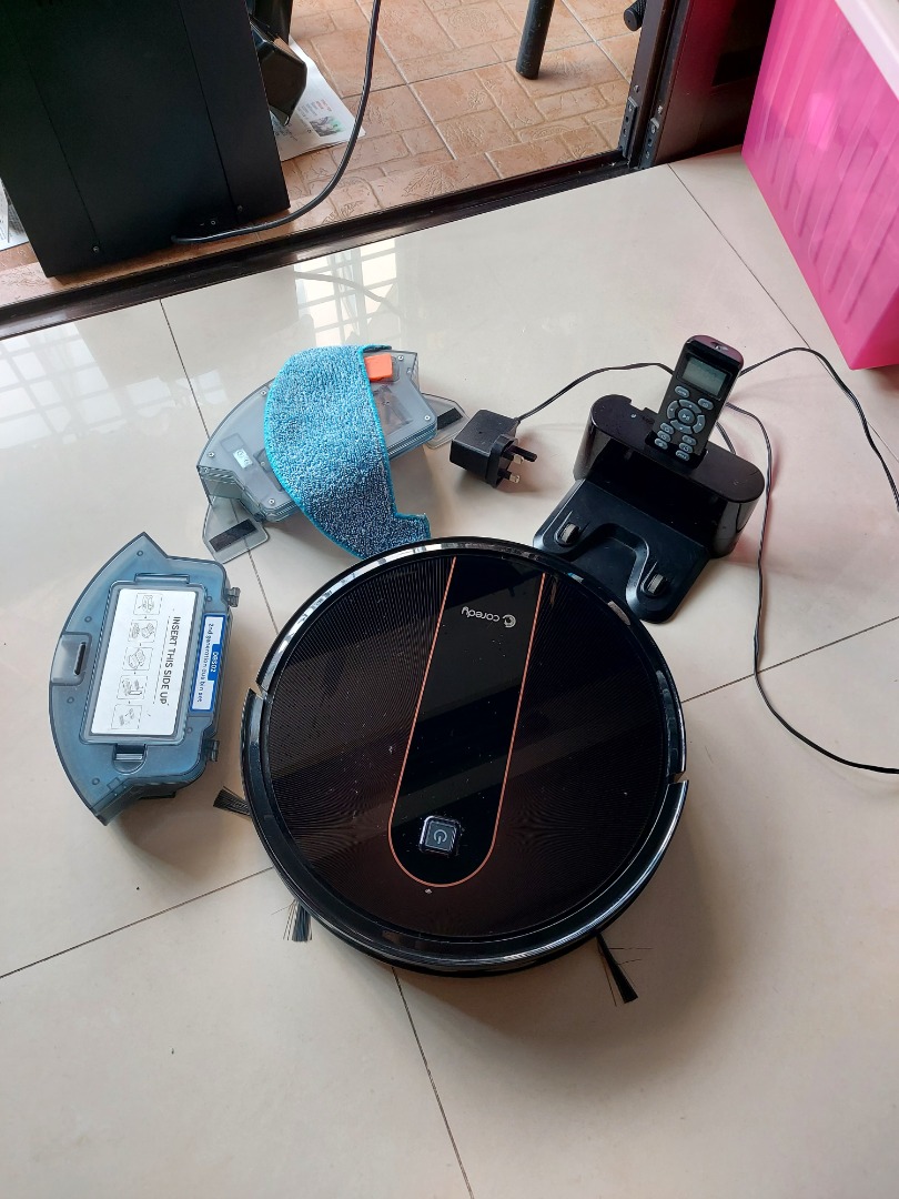 Coredy R750 Robot Vacuum + Mopping, TV & Home Appliances, Vacuum