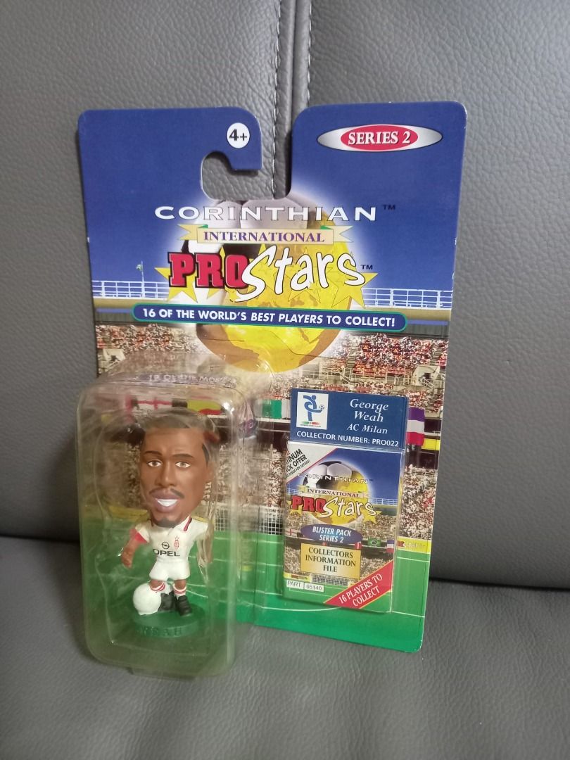 Corinthian Headliners Prostars GEORGE WEAH A.C. Milan MOC, 1996