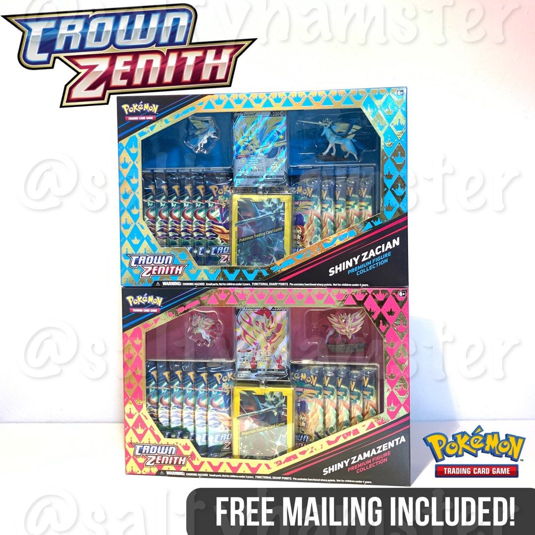 Pokémon TCG: Crown Zenith Premium Figure Collection (Shiny Zacian