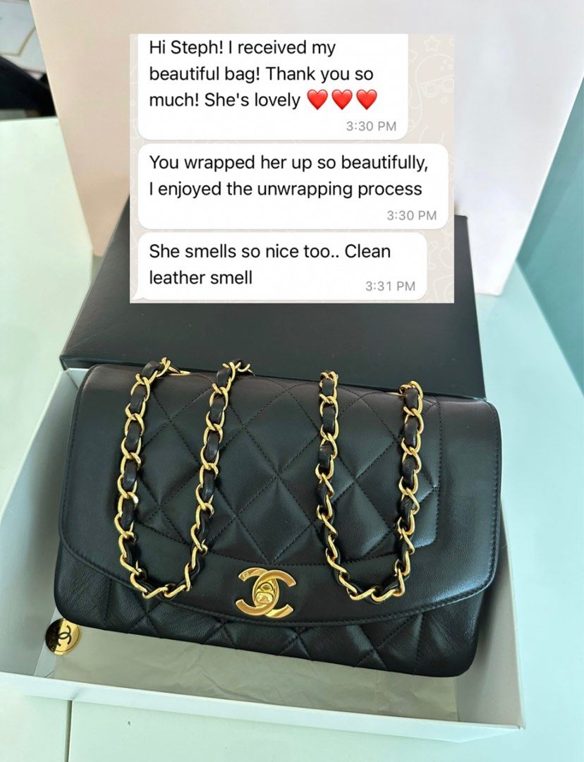 Customer Reviews on Chanel Vintage Bag, Classic Flaps, Diana and