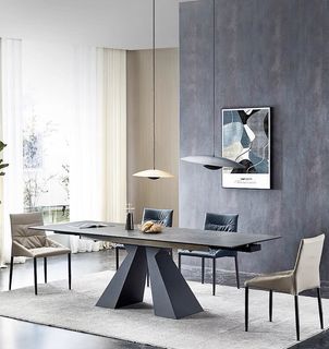 CyNnA Extendable Dining Table Set 