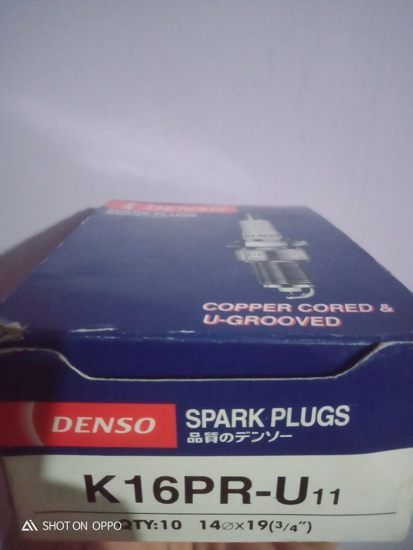 Denso K16PR-U11 spark plug, Car Parts & Accessories, Engine and Aircon ...