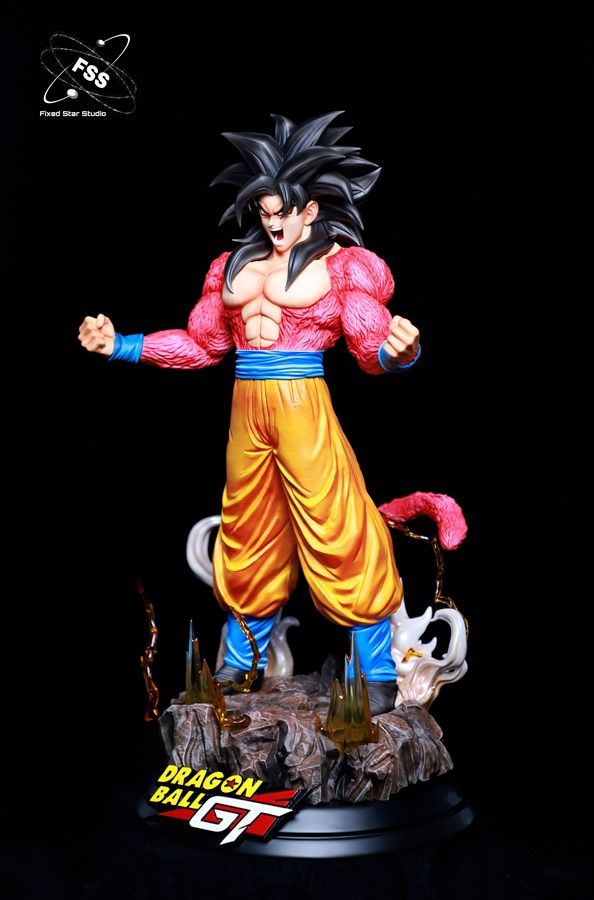 Dragonball AF Rare SSJ5 Goku Super Saiyan 5 GK Resin Statue Figure