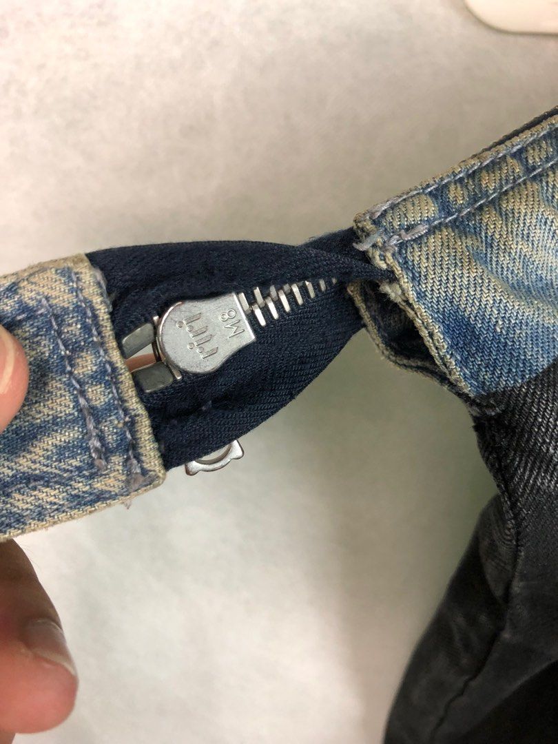 Dries van noten waxed denim tote bag on Carousell