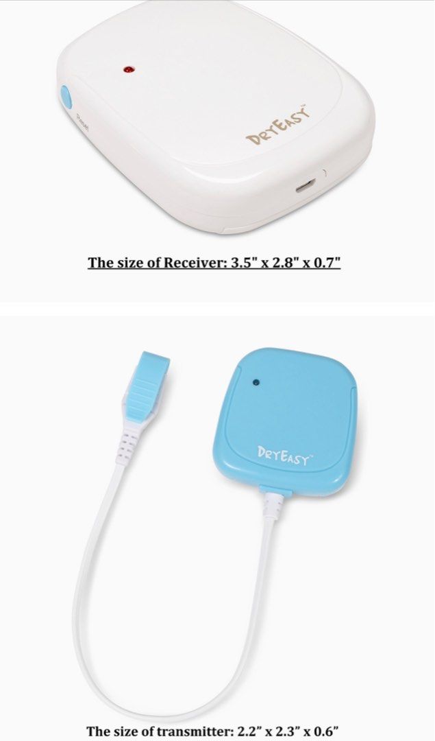 DryEasy Plus Wireless Bedwetting Alarm, Babies & Kids, Baby Monitors on