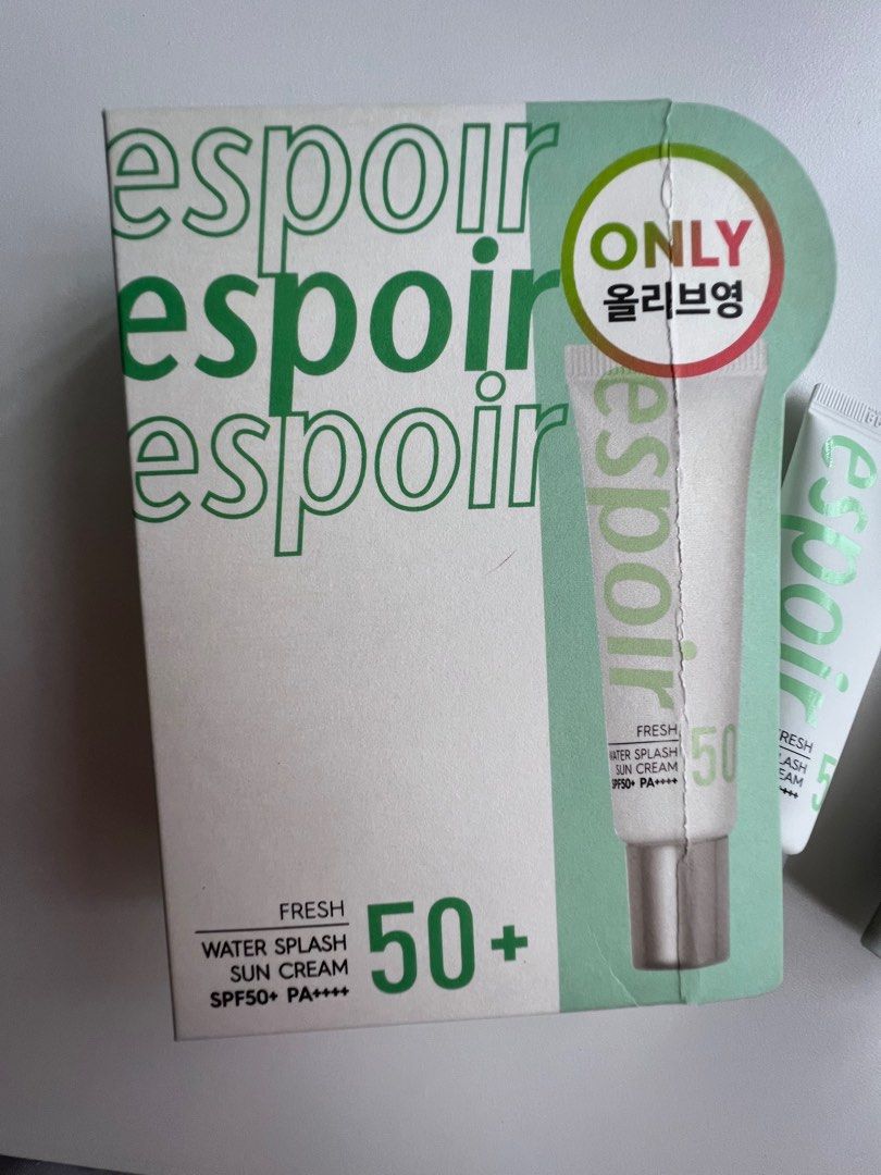 Espoir Water Splash Sun Cream SPF 50, Beauty & Personal Care, Face