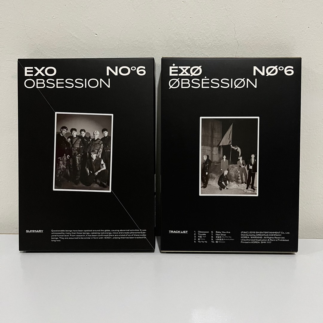 EXO obsession album, Hobbies & Toys, Collectibles & Memorabilia, K-Wave