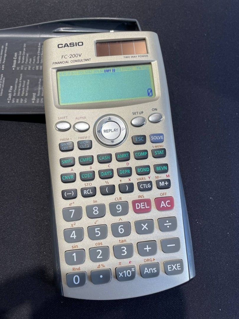 Casio fc 200v price hot sale