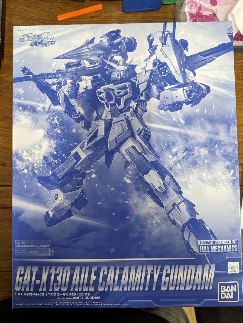 FM 1/100 Aile Calamity Gundam (Category: Gundam Model Kits) located in Singapore. Submitted by rayden.zyang (Listing ID 1240288327, Image 1). Description: Moving house, clearing backlogs..