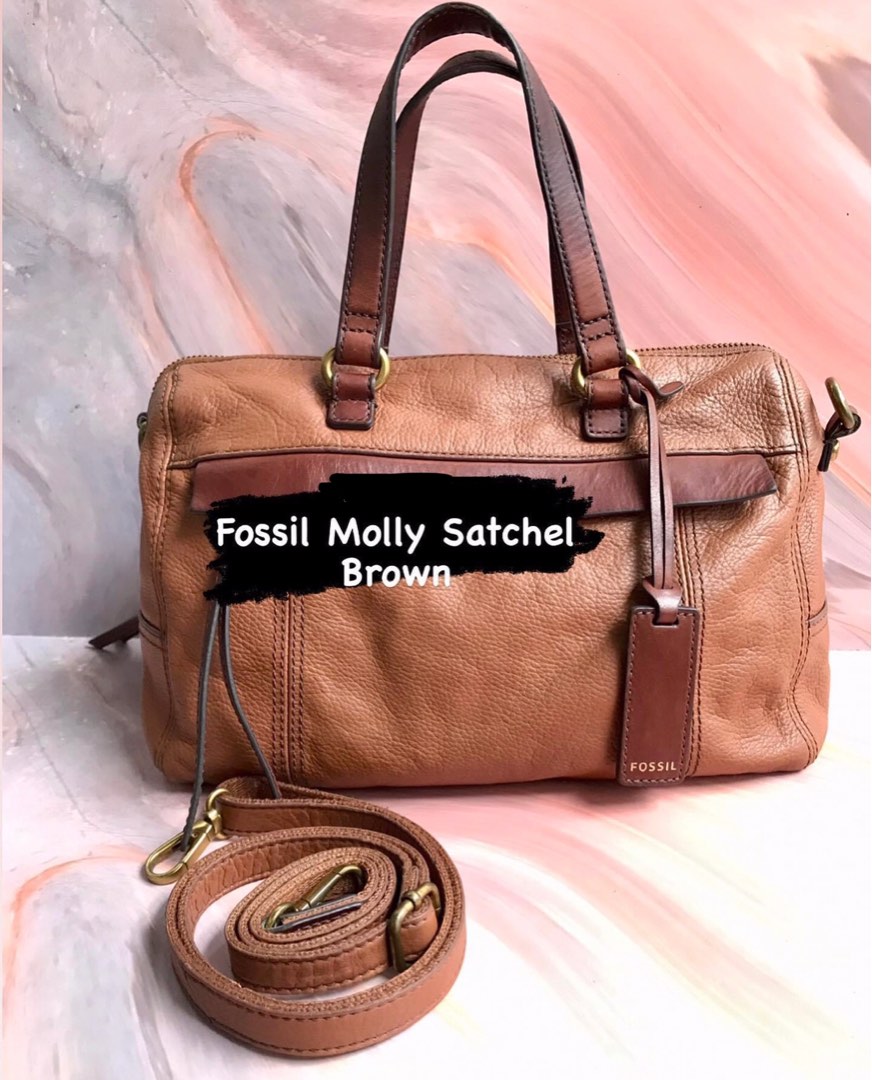 Fossil store molly satchel