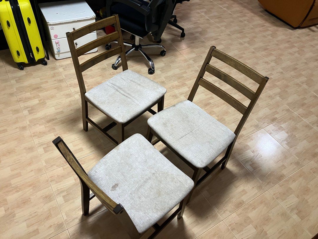 FREE Well used wooden chairs Furniture Home Living Furniture