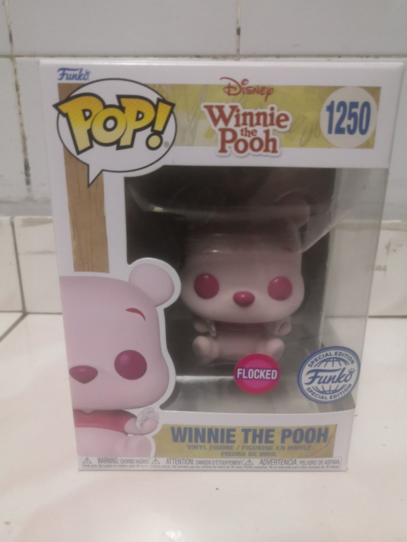 Funko Pop Disney Winnie The Pooh 1250 Cherry Blossom Pooh Flock International Exclusive