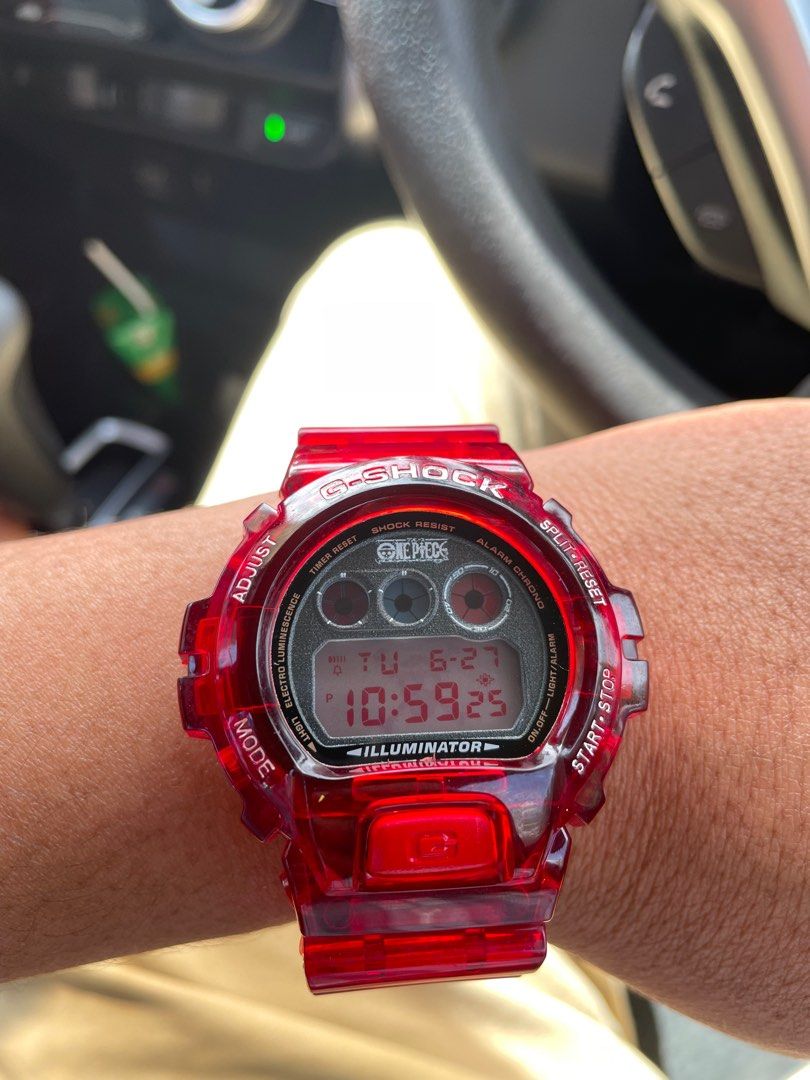 G shock one piece red hotsell