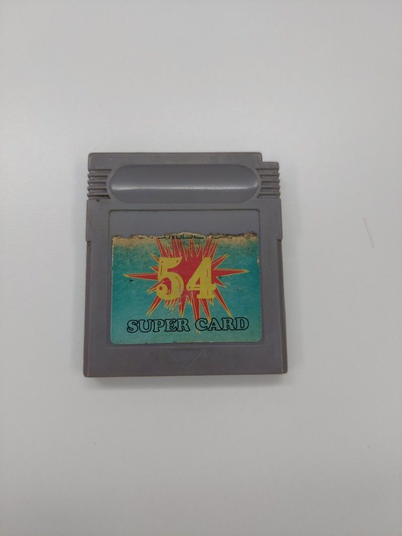 Gameboy/Color Game - 54 in 1 (Category: Nintendo) located in Makati City. Submitted by katrinavalle (Listing ID 1240352340, Image 1). Description: Gameboy/Color Game - 54 in 1 tested and working php 500.