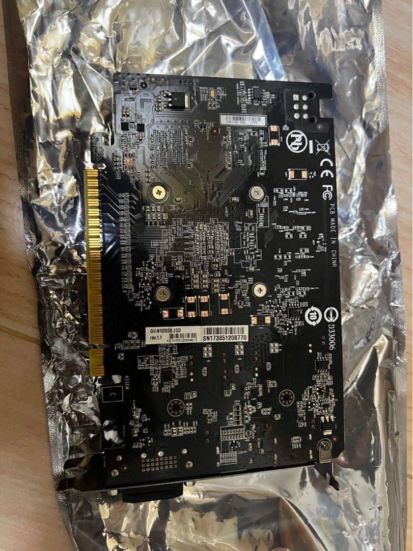 Gigabyte GeForce GTX 1050 D5 2G Carousell