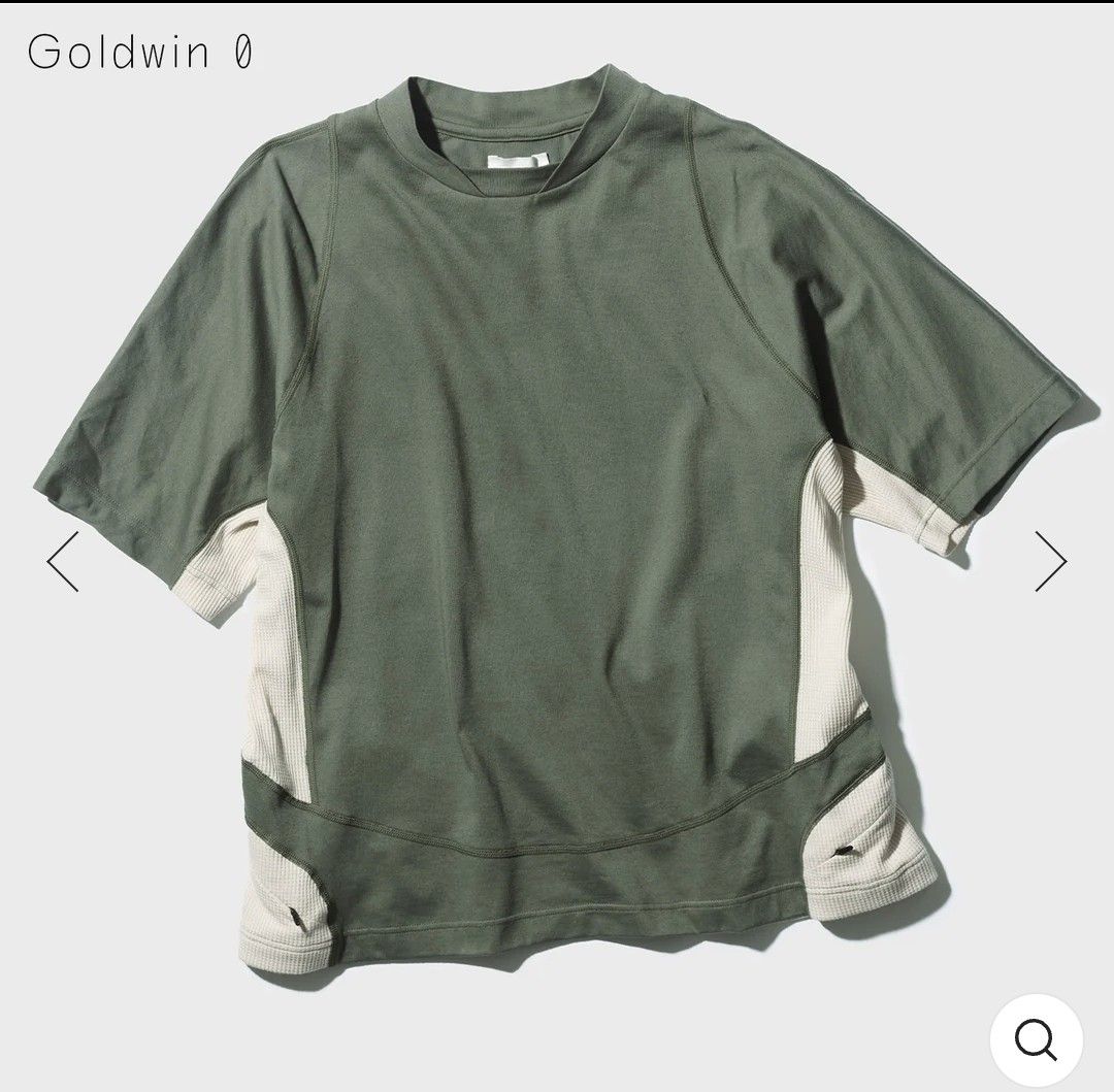 Goldwin Panelled T shirt [unisex], 男裝, 上身及套裝, T-shirt、恤衫 ...