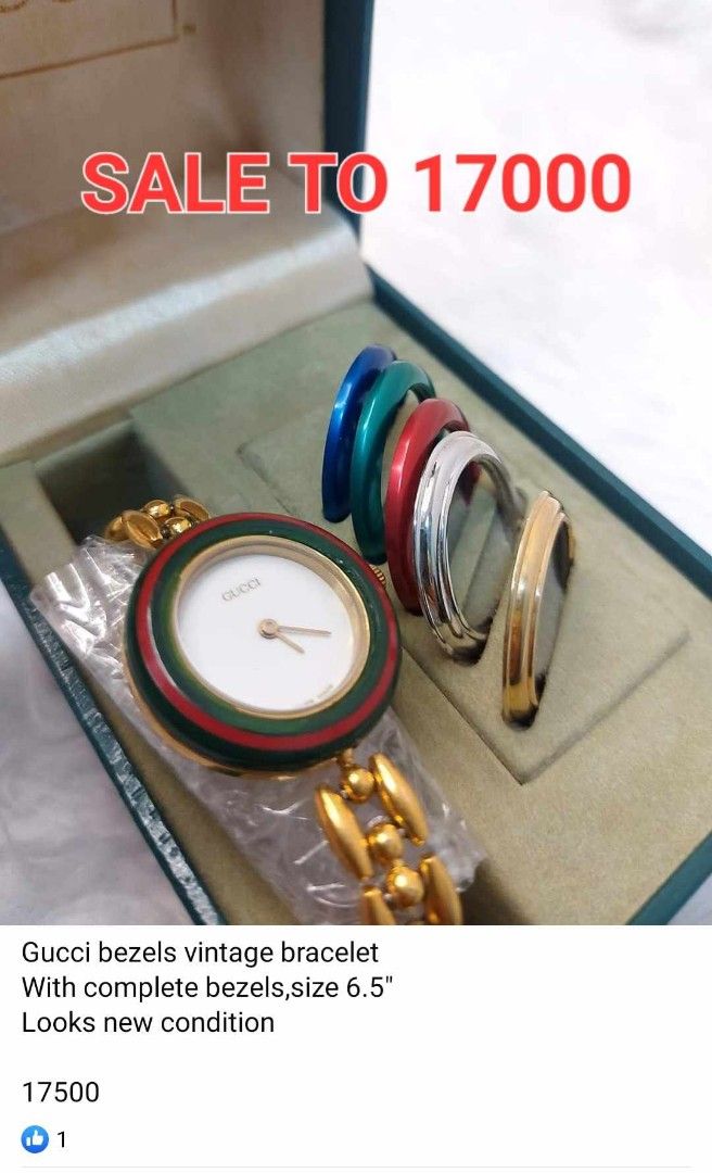 Gucci bezels for 2025 sale