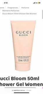 Gucci bloom body lotion