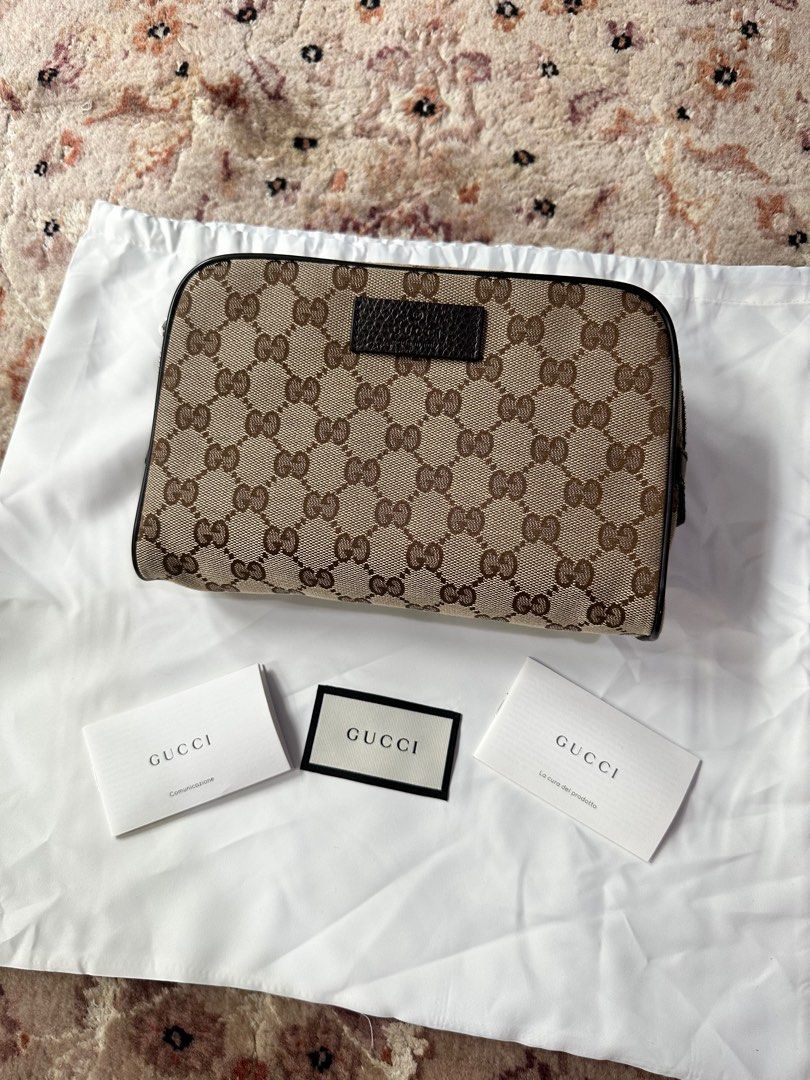 Gucci GG Canvas Waist Bag Luxury Bags Wallets on Carousell