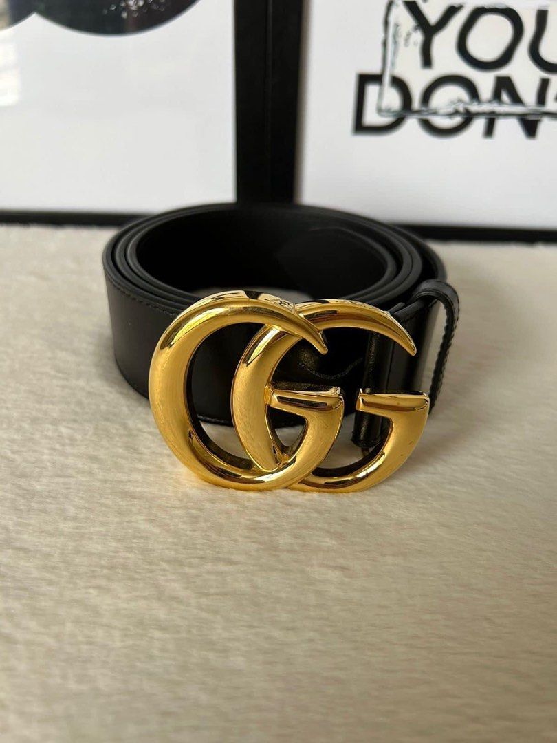 Gucci belt shiny sale