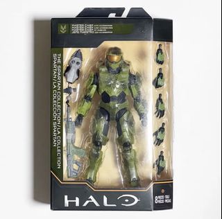 HALO INFINITE MASTER CHIEF FIGURE w/ ASSAULT RIFLE SERIES 2 NEW SEALED 4.5  INCH