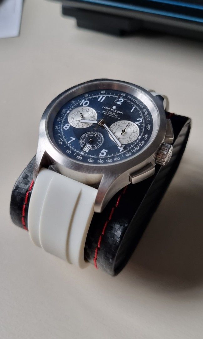 Hamilton Khaki Aviator Chronometer Chronograph Limited Edition Blue H765170