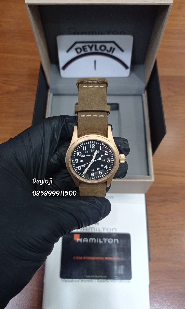 Jual hamilton outlet khaki field mechanical
