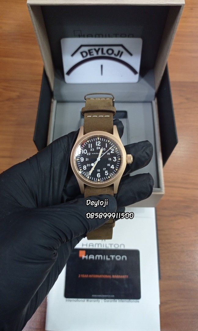 Hamilton Khaki Field Mechanical Bronze